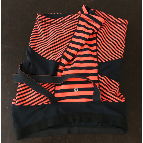 Lululemon Work It Out Tank Sea Stripe Light Flare Inkwell/Classic Stripe Light-8 - Picture 10 of 10